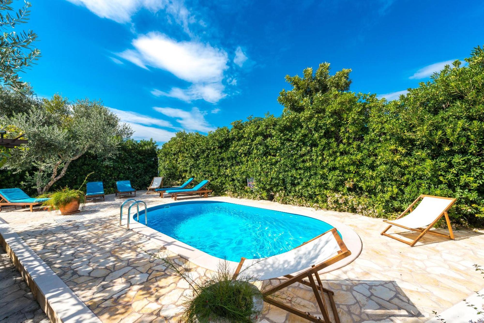 Villa Piano Mlini Bagian luar foto