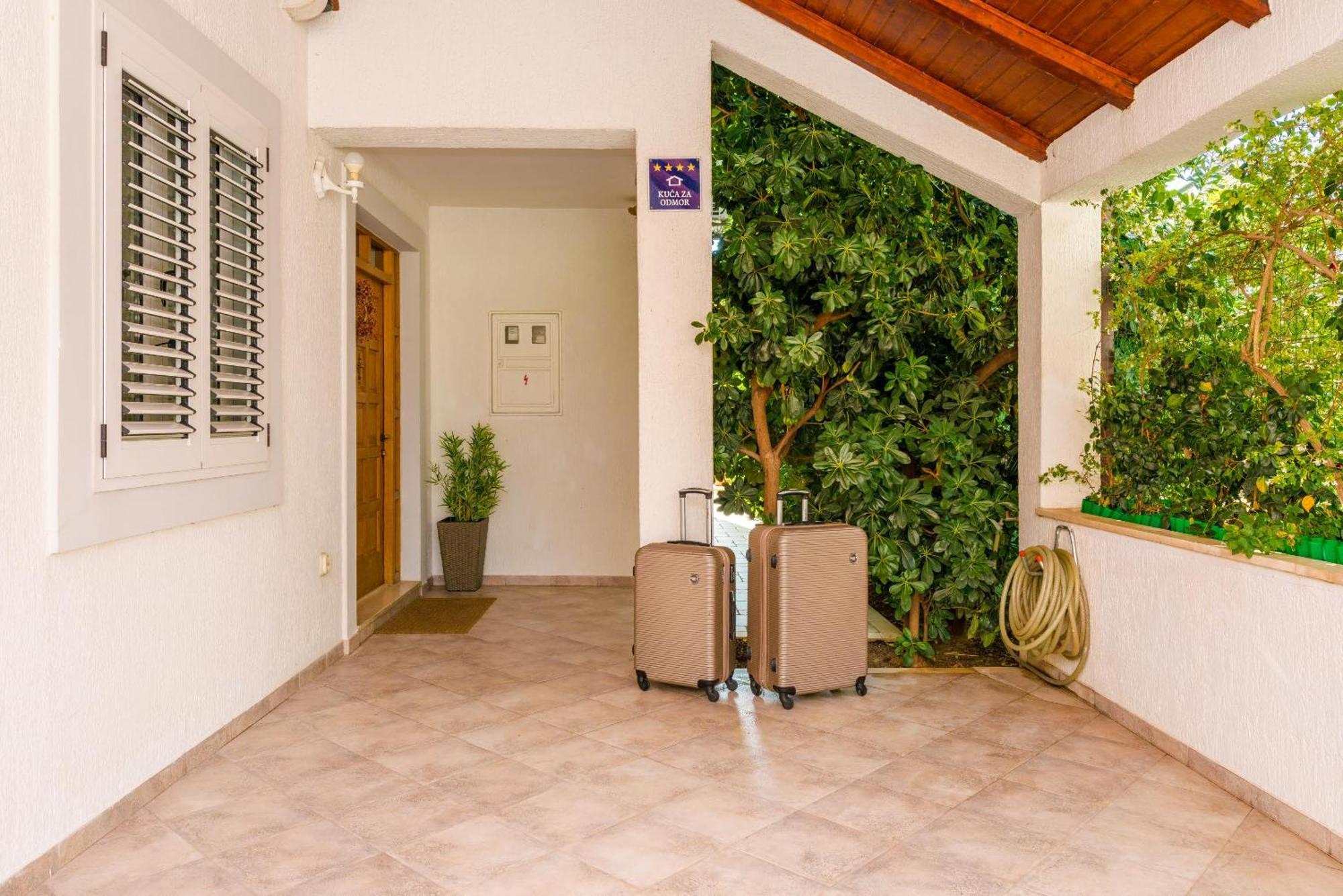 Villa Piano Mlini Bagian luar foto
