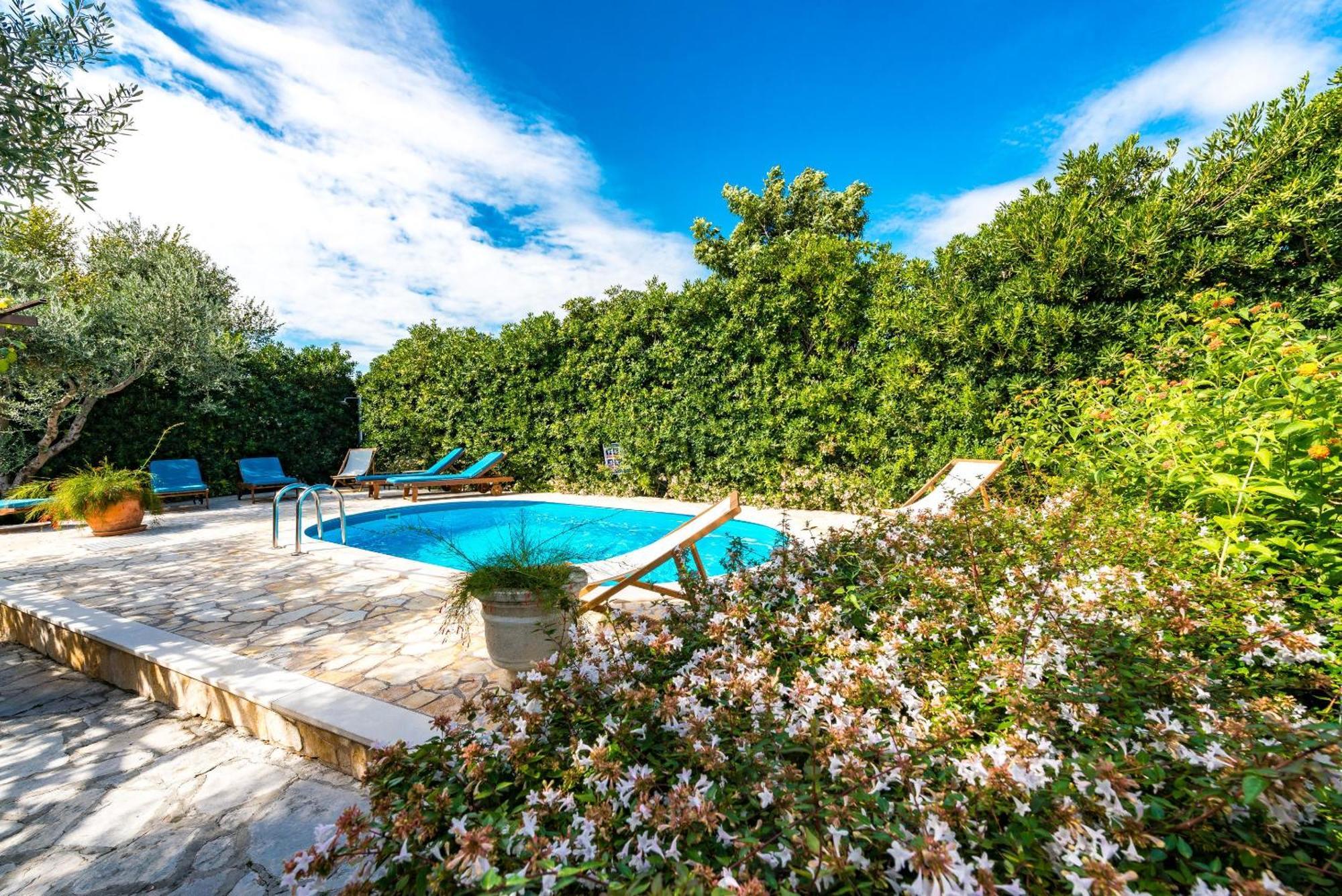 Villa Piano Mlini Bagian luar foto